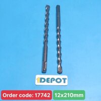 Mũi khoan bê tông chuôi gài Makita D-00234, SDS Plus 12x210mm (Mã đặt hàng: 17742)