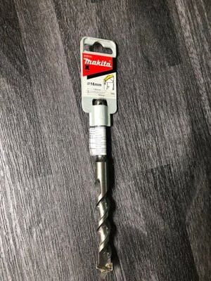 Mũi khoan bê tông lưỡi hợp kim SDS-Plus 2 lưỡi cắt 16mm Makita B-56116