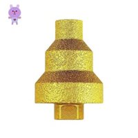 Mũi khoan bước 20-35-50mm Hạt kim cương 3 / 8 "Mũi khoan ren cho tấm nhựa Khoan lỗ nhôm kim loại