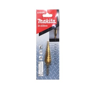 Mũi khoan côn bước cấp tròn Titan Makita D-46486, 4-20mm