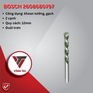 Mũi khoan đa năng chuôi kẹp 12x90x150mm Bosch 2608680797