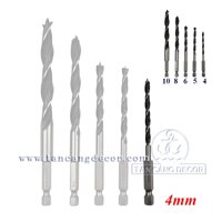 Mũi Khoan Gỗ 4mm Chuôi Lục Giác