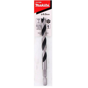 Mũi khoan gỗ chuôi lục giác Makita D-31289, 8x117mm