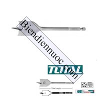 Mũi khoan gỗ đầu dẹp đuôi lục giác Total TAC163001