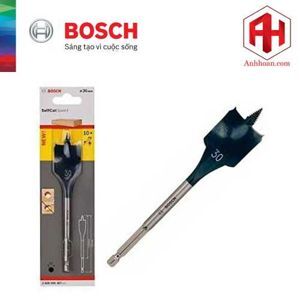 Mũi khoan gỗ đuôi cá Bosch 2608595497 30mm (Xám)