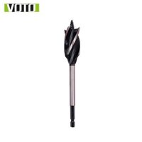 Mũi Khoan Gỗ VOTO Xoắn Ốc Auger 4 Lưỡi Cắt Chân Lục Giác Sử Dụng Cho Máy Bắn Vít, Máy Khoan