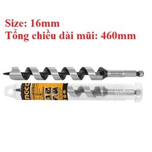 Mũi khoan gỗ xoắn ốc Ingco DBW3211602