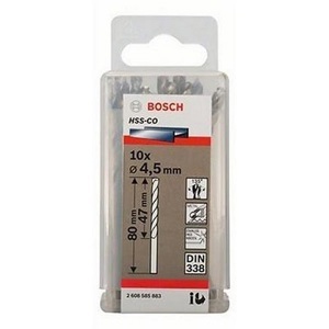 Mũi khoan inox Bosch 4.5mm 2608585883