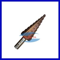 Mũi khoan Inox bước tháp 4-20mm( rãnh thẳng ) HSS COBAN cao cấp
