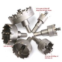 MŨI KHOAN KHOÉT LỖ - BỘ 6 MŨI 22mm-65mm - TN669