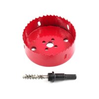 Mũi khoan khoét lỗ gỗ, nhựa, thạch cao và kim loại mềm, đường kính lớn D145-200mm