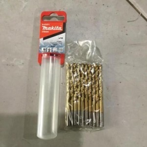Mũi khoan kim loại HSS-TIN 5mm Makita D-43371 (Hộp 10 cái)