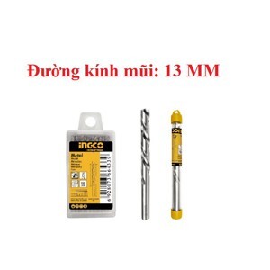 Mũi khoan kim loại M2 HSS 13mm Ingco DBT1111301