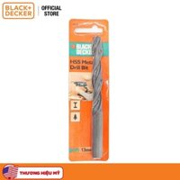 Mũi khoan sắt 13MM HSS Black & Decker A8087