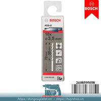 Mũi khoan sắt 3.5mm Bosch HSS-G 2608595058