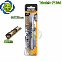 Mũi khoan sắt 8mm Tolsen 75154 dài 117 mm siêu cứng – CÔNG TY TNHH DỤNG CỤ CƠ KHÍ THANH TRÚC