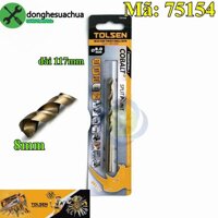 Mũi khoan sắt 8mm Tolsen 75154 dài 117 mm siêu cứng