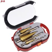 Mũi khoan sắt inox,Mũi khoan tháp đa năng 8-32 khoan gỗ 3-6-8 khoan inox BIB Máy xây dựng