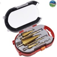 Mũi khoan sắt inox,Mũi khoan tháp đa năng 8-32 khoan gỗ 3-6-8 khoan inox . đức linh