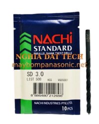 Mũi khoan sắt Nachi 3mm
