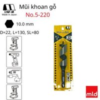 Mũi Khoan Star-M 05: Mũi khoan gỗ rút lõi (ngắn) – 22mm