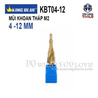 Mũi Khoan Tháp Cho Thép 4 -12 mm Kingblue KBT04-12 ( 5 % Coban )