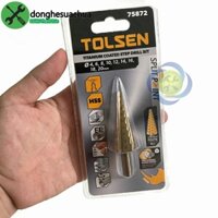 Mũi khoan tháp thẳng đuôi tròn 4-20mm Tolsen 75872