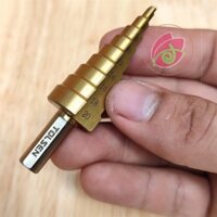 Mũi khoan tháp từng bước 4mm đến 20mm TOLSEN phủ Titan 75872