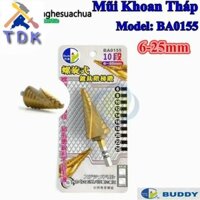 Mũi khoan tháp xoắn đuôi lục giác Đài Loan Buddy BA0155 6-25mm