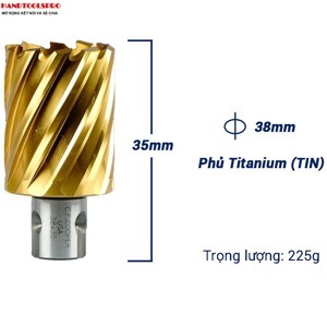 Mũi khoan từ thép gió HSS 38x35mm CFCooper MH35-38