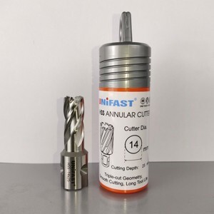 Mũi khoan từ Unifast HSS 14x25