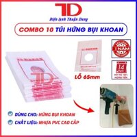 Mũi khoan tường các loại - Combo10 Túi hứng bụi