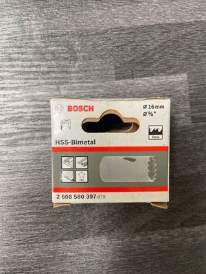 Mũi khoét lỗ Bosch 2608580397, 16mm