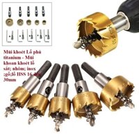 Mũi Khoét Lỗ Tròn 16 - 30mm - Mũi khoan khoét lỗ sắt, nhôm,khoét gỗ, nhựa,hợp kim,tôn