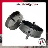 Mũi khoét sắt khoan khoét lỗ tròn inox tôn gỗ nhựa cao cấp đầu hợp kim TCT 110mm 120mm MKHK-D-110120