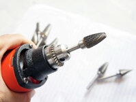 Mũi làm lũa gỗ cốt 6mm, mũi lũa gỗ 3