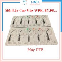 Mũi Lấy Cao Vỉ 5 Mũi Răng Gắn Vào Máy Lấy Cao Woodpecker, B5, B6, DTE