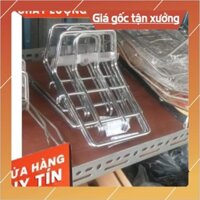 mũi mạ bắt giỏ .baga trước xe dream Inox