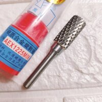 Mũi mài hợp kim hình trụ AEX 12mm / mũi doa hợp kim (SS6975), phay, điêu khắc gỗ, nhôm, đồng, hợp kim