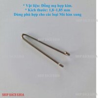 Mũi mỏ hàn xung mỏ hàn xung Tiệp công suất 100W 125W 150W đồng mạ hợp kim nóng nhanh ít đứt gẫy. Hàng Việt Nam. Shop Bách Khoa