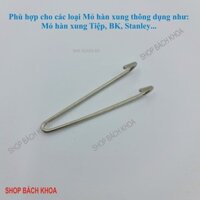 Mũi mỏ hàn xung Tiệp 220V 100W đồng mạ hợp kim nóng nhanh ít đứt gẫy. Hàng Việt Nam. Shop Bách Khoa