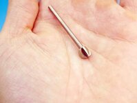 Mũi phá gỗ 3 cạnh tròn 3×8, mũi làm lũa cây