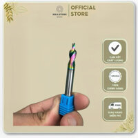 Mũi Phay Doa Vít Cách Âm Kính - Mũi Phay Nhôm Bằng Hợp Kim Siêu Bén , Bền Bỉ