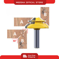 Mũi Phay Ghép Góc Vuông Mũi Soi Ghép Ván Gỗ 45 Độ Mezoha Chân 1/4 inch hoặc 1/2 inch acctools