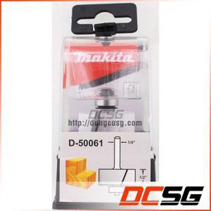 Mũi phay ghép ổ bi cốt 1/4"- 6.35mm Makita D-50061