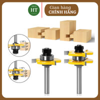 Mũi phay ghép ván mộng thẳng cốt 12ly7