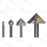 Mũi phay gỗ alu cnc vát 90 độ chữ V không bi Tideway cao cấp MSV-90-TW [phukienlammoc24h]