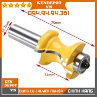 Mũi phay gỗ chỉ nổi dùng máy phay soi chỉ ghế đôn DCG