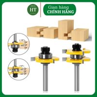 MŨI PHAY GỖ GHÉP MỘNG VÁN ÂM DƯƠNG CỐT 6,35MM