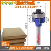 Mũi Phay Gọt Chỉ Dán Cạnh Gỗ, Dao Phay Cắt Bo Góc Tròn Lắp Máy Phay Gỗ Cầm Tay DCG